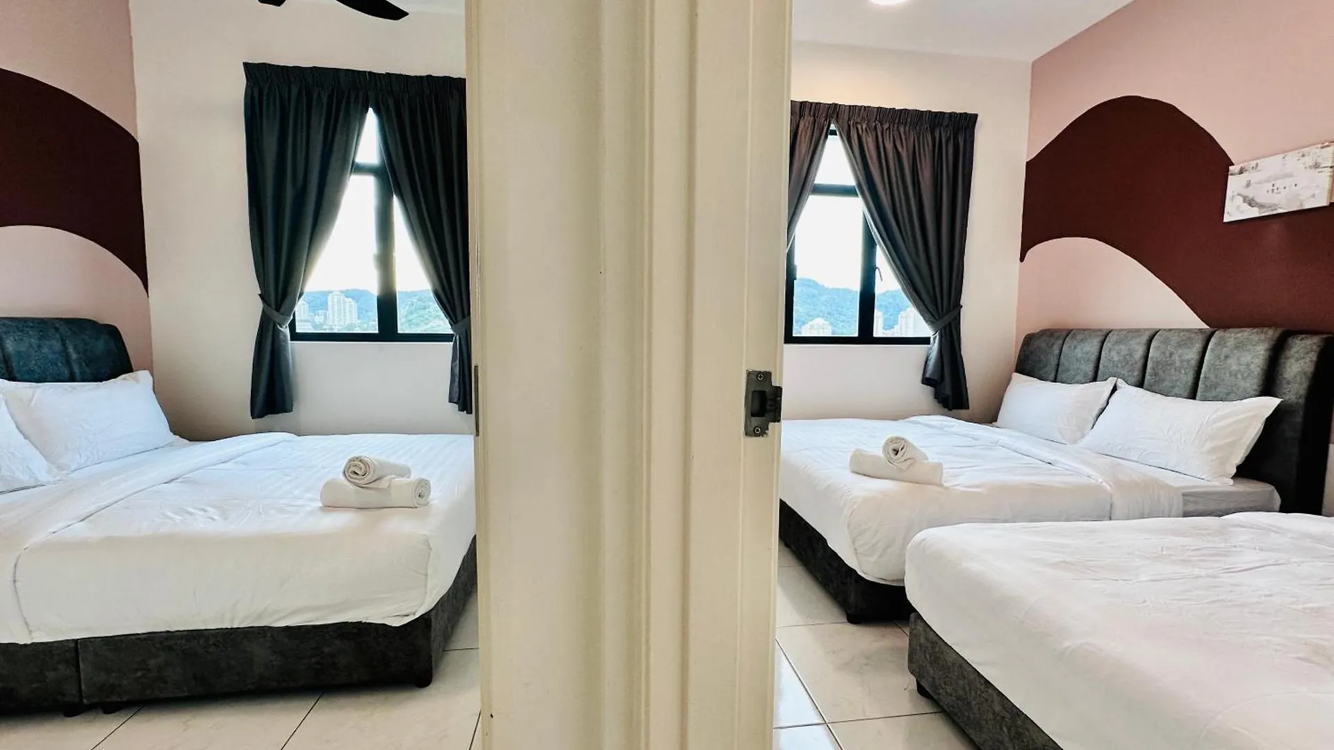 The Sun 1 Or 3Br Bayan Lepas 4 To 10 Pax Wl Apartment